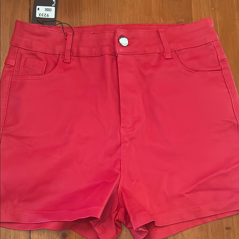 Women's Red Shorts